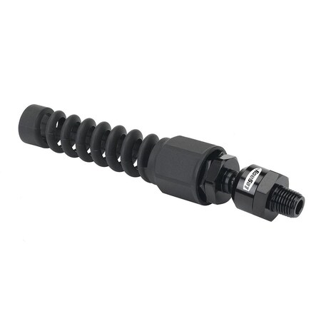 Legacy FZP Air Hose RU Ftg w Bll Swvl 3/8in Barb 1/4MN LEGRP900375BS